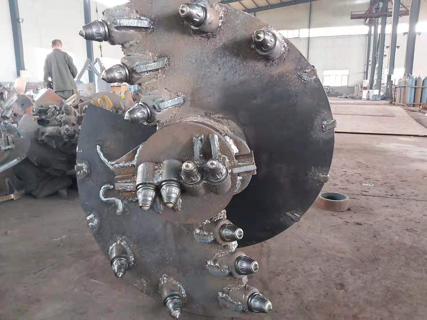 直徑1.2米截齒鉆頭